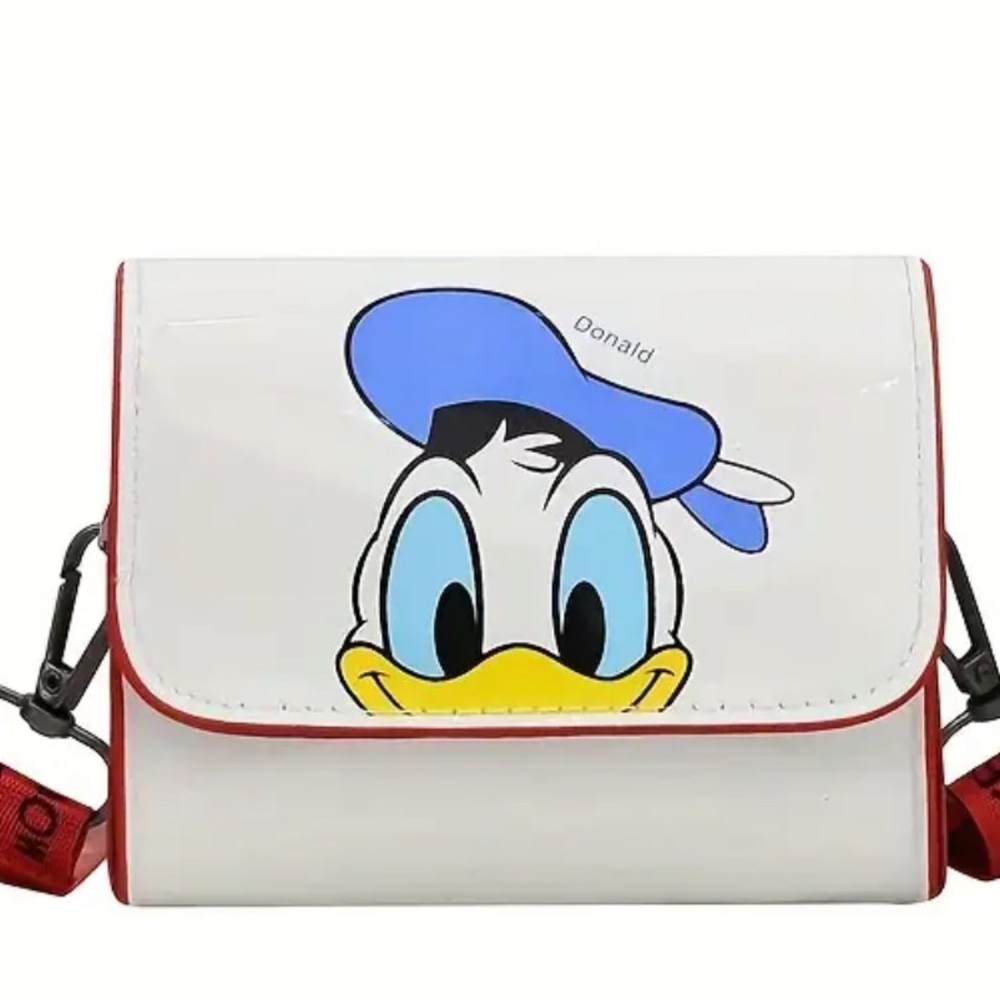 SALE**
White and Blue Donald Duck Crossbody Bag
